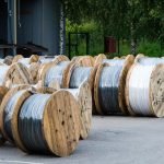 electricity-cable-wooden-spools